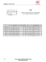 Προσαρμογέας NPT Σύνδεσμος ORFS